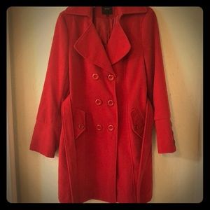 Red Peacoat